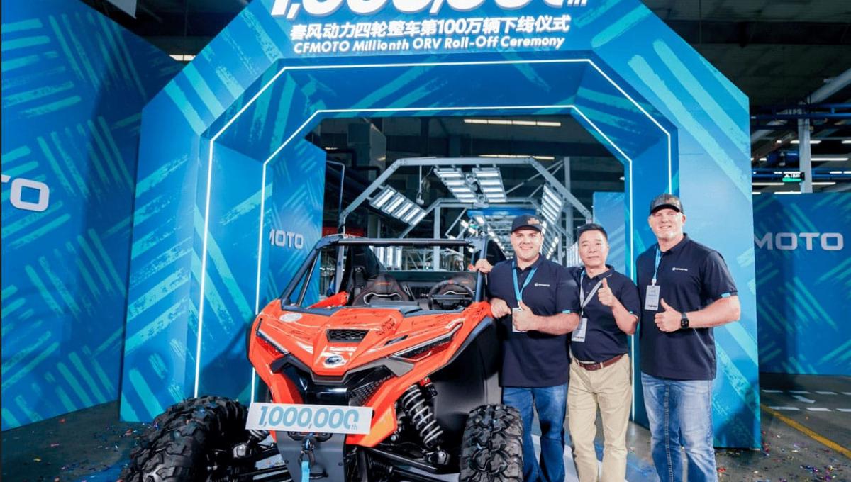 1 000 000 de véhicules produits par CFMOTO